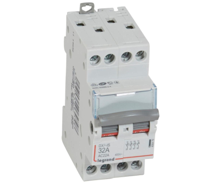 Distributie si comanda electrica - Separator de sarcina 32A 4P DX3 IS Legrand 406479