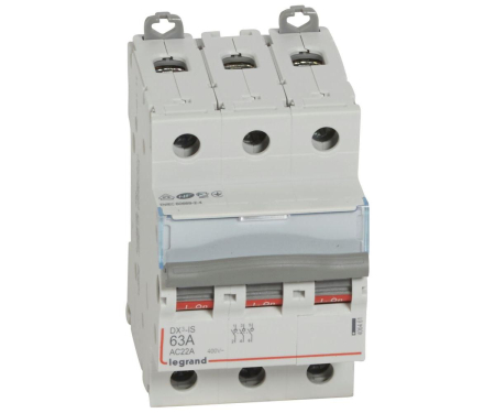 Distributie si comanda electrica - Separator de sarcina 63A 3P DX3 IS Legrand 406461