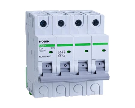 Distributie si comanda electrica - Separator de sarcina voltaic Ex9IP 4P 32A 1000V Noark 101763