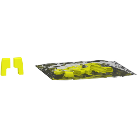 Bareta de alimentare-Pieptene - Set 10 capace busbar de final 1P Acti9 Schneider A9XPE110
