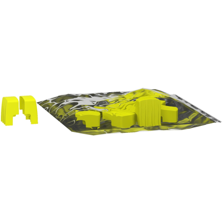 Bareta de alimentare-Pieptene - Set 10 capace busbar de final 3P Acti9 Schneider A9XPE310