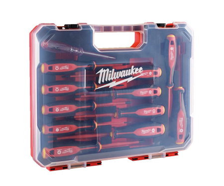 Scule meseriasi - Set 12 surubelnite VDE Milwaukee 4932479095