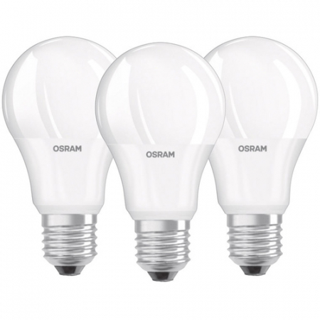 Becuri - Set 3 becuri A75 LED 10W 1055lm 2700K E27 Osram 4058075819436