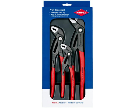 Scule meseriasi - Set 3 clesti instalator Pachetul Cobra 00 20 09 V02 Knipex