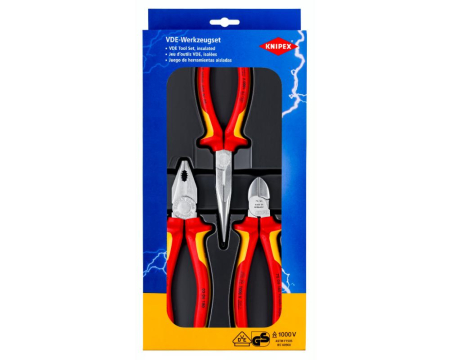 Scule meseriasi - Set 3 piese pentru instalatii electrice 00 20 12 Knipex