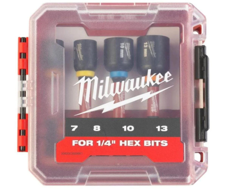 Scule meseriasi - Set 4 chei tubulare magnetice Milwaukee 4932492445