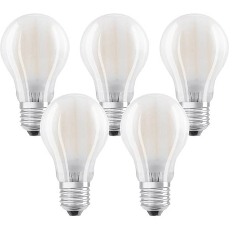 Corpuri de iluminat - Set 5 becuri A60  LED 7W 806lm 2700K E27 Osram 4058075090620
