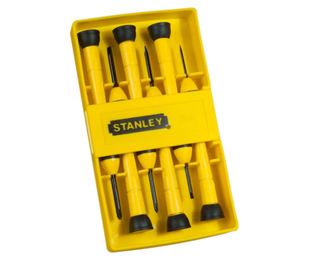 Accesorii - Set 6 surubelnite de precizie Stanley 0-66-052