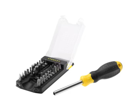 Scule meseriasi - Set surubelnite multibit 34 Buc Stanley STHT0-70885