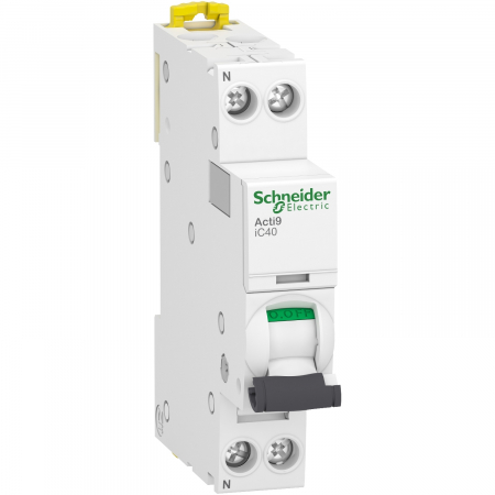 Faza+Nul 1P+N - Siguranta automata 20A 1P+N B 4.5ka/6ka Acti9 Schneider A9P42620