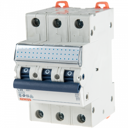 Tripolare 3P - Siguranta automata 20A 3P 4,5ka Gewiss GW92169