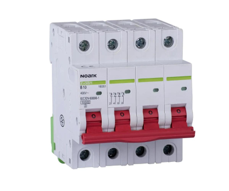 Distributie si comanda electrica - Siguranta automata 20A 4P C 10ka Ex9BH Noark 100444