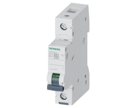 Monopolare 1P - Siguranta automata 25A 1P B 6ka Siemens 5SL6125-6