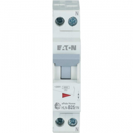 Siguranta automata 25A 1P+N B 4,5ka HLN-B25/1N Xpole Eaton 501053 [1]
