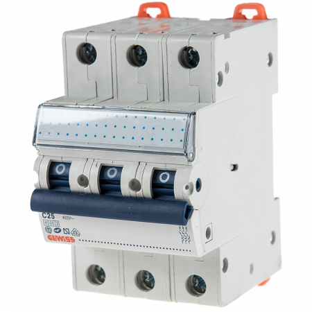 Tripolare 3P - Siguranta automata 25A 3P 4,5ka Gewiss GW92170