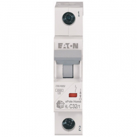 Monopolare 1P - Siguranta automata 32A 1P C 4,5ka Xpole Eaton HL-C32/1