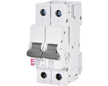 Bipolare 2P - Siguranta automata 32A 2P B 6ka Eti