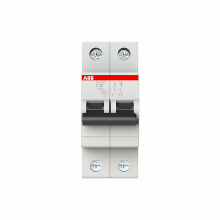 Bipolare 2P - Siguranta automata 32A 2P C 4,5ka ABB SH202L 2CDS242001R0324