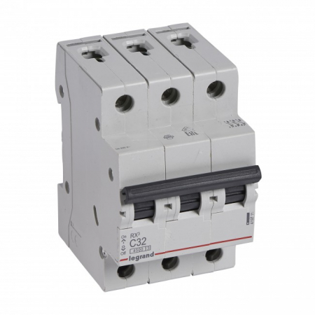 Sigurante automate - Siguranta automata 32A 3P C 4,5ka Legrand RX3 419711