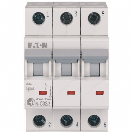 Tripolare 3P - Siguranta automata 32A 3P C 4,5ka Xpole Eaton HL-C32/3