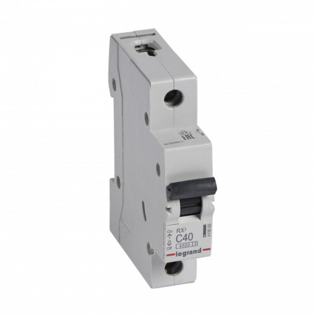 Distributie si comanda electrica - Siguranta automata 40A 1P C 4,5ka Legrand RX3 419668