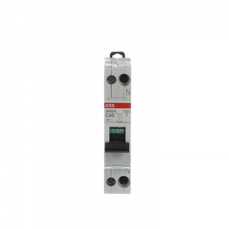 Faza+Nul 1P+N - Siguranta automata 40A 1P+N C 4,5ka ABB SN201L 2CSS245101R0404