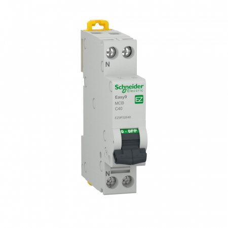 Sigurante automate - Siguranta automata 40A 1P+N C 4,5ka Easy9 Schneider EZ9P32640