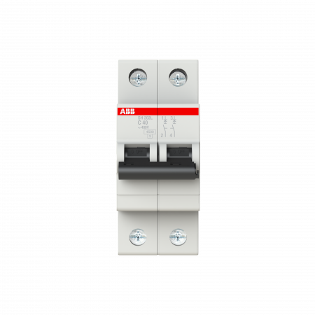Bipolare 2P - Siguranta automata 40A 2P C 4,5ka ABB SH202L 2CDS242001R0404