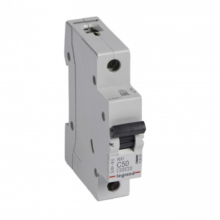Sigurante automate - Siguranta automata 50A 1P C 4,5ka Legrand RX3 419669