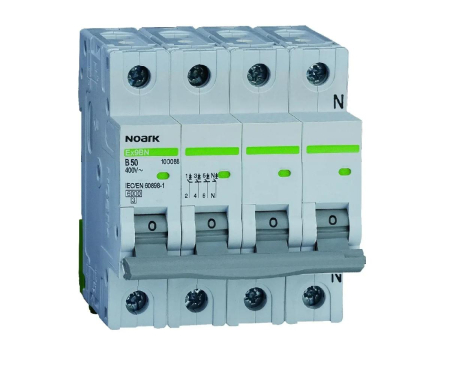 Tetrapolare 3P+N - Siguranta automata 50A 3P+N 6kA B Ex9BN Noark 100073