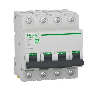 Sigurante automate - Siguranta automata 63A 4P C 4,5ka Easy9 Schneider EZ9F32463