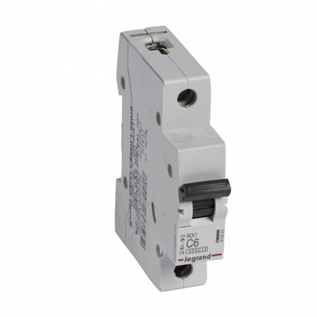 Sigurante automate - Siguranta automata 6A 1P C 4,5ka Legrand RX3 419661