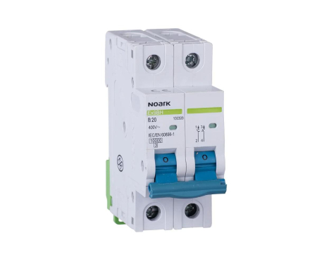 Distributie si comanda electrica - Siguranta automata 6A 2P C 10ka Ex9BH Noark 100394