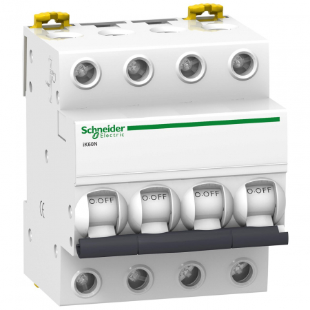 Tetrapolare 4P - Siguranta automata 6A 4P 6ka ACTI9 IK60N Schneider A9K24406