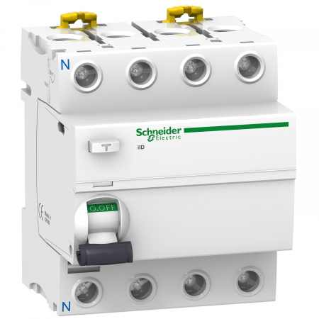 Protectie Diferentiala - Siguranta Diferential 63A 4P 30mA 10kA Acti9 ilD Schneider A9R41463