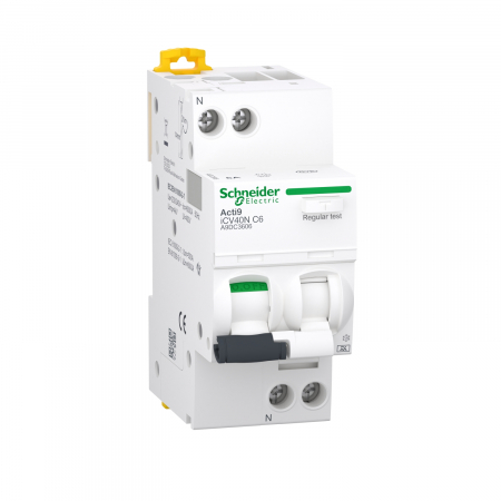 Protectie Diferentiala - Siguranta Diferential 6A 1P+N 30mA C 6kA Acti9 iCV40N Schneider A9DC3606