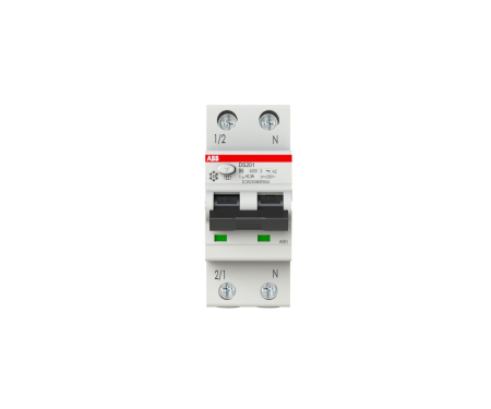 Distributie si comanda electrica - Siguranta Diferential 6A 1P+N B 30mA 6kA ABB DSH201 2CSR255070R1065