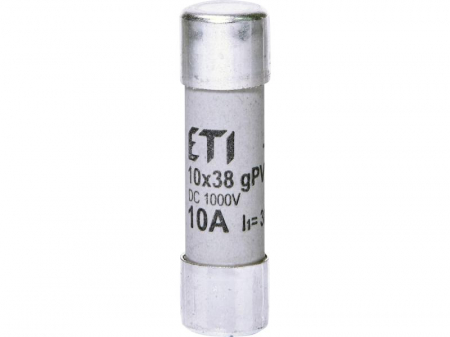Sigurante fuzibile - Siguranta fuzibila voltaica 10A CH10X38 gPV 1000V Eti 002625075