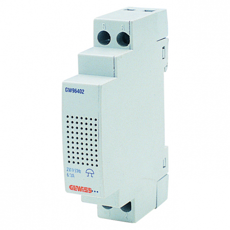 Sonerii sina DIN - Sonerie pe sina DIN 1M electronica 230V Gewiss GW96402