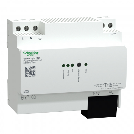 Prize si intrerupatoare - Sursa 1280 mA SpaceLogic KNX Schneider MTN6513-1201