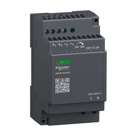 Prize si intrerupatoare - Sursa de tensiune 24V 2.5A modular Schneider ABLM1A24025