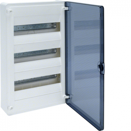 Tablouri PVC - Tablou electric PT 36 module (3x12) usa transparenta Hager VS312TD