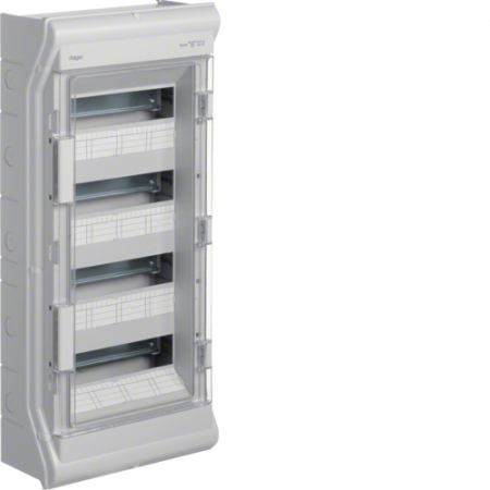 Tablouri electrice - Tablou electric PT 48 module (4x12) IP54 Hager VE412L