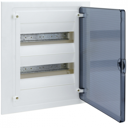 Tablouri PVC - Tablou electric ST 24 module (2x12) usa transparenta Hager VF212TD