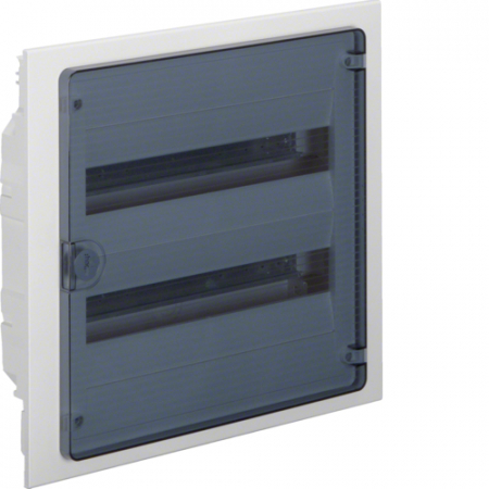 Tablouri PVC - Tablou electric ST 36 module (2x18) usa transparenta Hager VF218TD