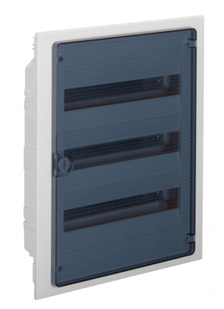 Tablouri electrice - Tablou electric ST 54 module (3x18) usa transparenta Hager VF318TD