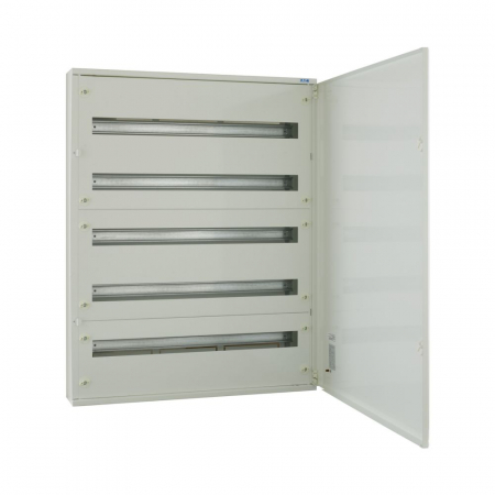 Tablouri metalice - Tablou metalic PT 165 module (5x33) usa plina IP30 Eaton alb BF-O-5/165-C
