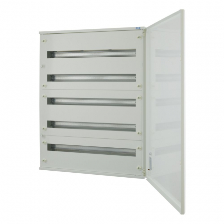Tablouri metalice - Tablou metalic PT 165 module (5x33) usa plina IP30 Eaton gri BF-O-5/165-G-C