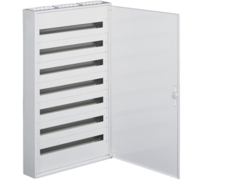 Tablouri electrice - Tablou metalic PT 252 module (7x36) usa plina Hager FW736W