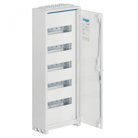 Tablouri metalice - Tablou metalic PT 60 module (5x12) usa plina Hager FWB51S